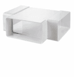 TRÓJNIK POZIOMY PŁASKI DO KANAŁU PŁASKIEGO 120x60mm PCV VENTS 482