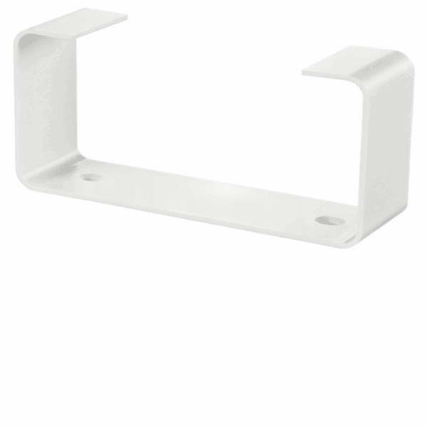 UCHWYT MOCUJĄCY DO KANAŁU PŁASKIEGO 120x60mm BIAŁY PCV VENTS 422