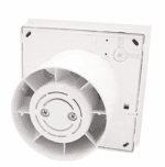 WENTYLATOR ŁAZIENKOWY FI100mm 3 WYMIENNE PANELE CICHY 25dB Z ZAWOREM ZWROTNYM - obrazek 3