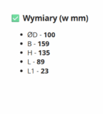 WENTYLATOR ŁAZIENKOWY FI100mm OSIOWY STANDARD 98m3/h - obrazek 4