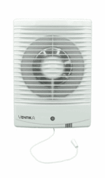 WENTYLATOR ŁAZIENKOWY DOMOWY FI100 mm Z WYŁĄCZNIKIEM SZNURKOWYM WYDAJNY 14W - obrazek 5