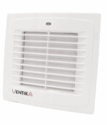 WENTYLATOR ŁAZIENKOWY DOMOWY FI100mm Z AUTOMATYCZNĄ ŻALUZJĄ HIGROSTAT I TIMER - obrazek 2