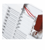 WENTYLATOR ŁAZIENKOWY DOMOWY FI100mm Z AUTOMATYCZNĄ ŻALUZJĄ HIGROSTAT I TIMER - obrazek 5