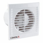 WENTYLATOR ŁAZIENKOWY DOMOWY FI125mm BIAŁY WYDAJNY 180m3/h CIENKI PANEL PRZEDNI