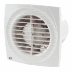 WENTYLATOR ŁAZIENKOWY DOMOWY FI100mm STANDARD 95m3/h CIENKI PANEL PRZEDNI