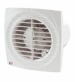 WENTYLATOR ŁAZIENKOWY DOMOWY FI100mm STANDARD 95m3/h CIENKI PANEL PRZEDNI