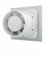 WENTYLATOR ŁAZIENKOWY FI125mm Z CZUJNIKIEM WILGOTNOŚCI I WYŁĄCZNIKIEM CZASOWYM PANEL PLATYNA + GRATIS ZAWÓR ZWROTNY - obrazek 8