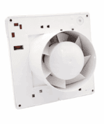 WENTYLATOR ŁAZIENKOWY DOMOWY FI125mm Z AUTOMATYCZNĄ ŻALUZJĄ 185m3/h MOC 22W - obrazek 3