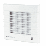 WENTYLATOR ŁAZIENKOWY DOMOWY FI125mm Z AUTOMATYCZNĄ ŻALUZJĄ I TIMEREM 185m3/h MOC 22W