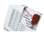 WENTYLATOR ŁAZIENKOWY DOMOWY FI100mm Z AUTOMATYCZNĄ ŻALUZJĄ 98m3/h MOC 18W - obrazek 4