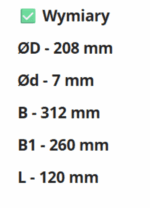 WENTYLATOR OSIOWY ŚCIENNY PRZEMYSŁOWY WYDAJNY 405m3/h MOC 43W - obrazek 7