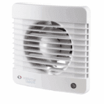 WENTYLATOR ŁAZIENKOWY FI100mm HIGROSTAT I WYŁĄCZNIK CZASOWY CICHY 26dB