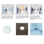 LAMPA PLAFON 29CM LED CZARNA DENVER RADAR 24W 4000 K 2570lm CZUJNIK RUCHU - obrazek 5