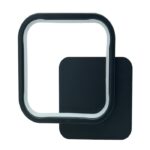 LAMPA KINKIET ŚCIENNY LED 14W 4000K ZINTEGROWANE ŹRÓDŁO CZARNA CLOVER 1200lm