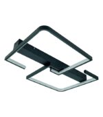 LAMPA WISZĄCA PLAFON CZARNA SALEM 48W 4000K 4100lm ŹRÓDŁO ŚWIATŁA ZINTEGROWANE LED