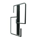 LAMPA WISZĄCA PLAFON CZARNA SALEM 48W 4000K 4100lm ŹRÓDŁO ŚWIATŁA ZINTEGROWANE LED - obrazek 4