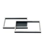 LAMPA PLAFON CZARNA ARTESIA 48W ZMIENNA BARWA 3000/4000/6000K Z PILOTEM - obrazek 6