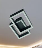 LAMPA PLAFON CZARNA ARTESIA 48W ZMIENNA BARWA 3000/4000/6000K Z PILOTEM - obrazek 10