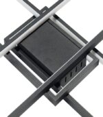 LAMPA PLAFON CZARNA ARTESIA 92W CCT ZMIENNA BARWA 3000/4000/6000K Z PILOTEM - obrazek 10