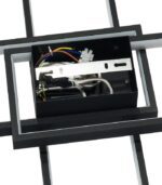 LAMPA PLAFON CZARNA ARTESIA 92W CCT ZMIENNA BARWA 3000/4000/6000K Z PILOTEM - obrazek 9