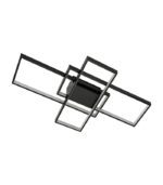 LAMPA PLAFON CZARNA ARTESIA 92W CCT ZMIENNA BARWA 3000/4000/6000K Z PILOTEM - obrazek 6