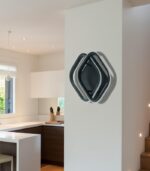 PLAFON LED LAMPA SUFITOWA 24W 4000K OKRĄGŁA NATYNKOWA CZARNA CASPER 2350lm - obrazek 2