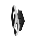 PLAFON LED LAMPA SUFITOWA 24W 4000K OKRĄGŁA NATYNKOWA CZARNA CASPER 2350lm - obrazek 6