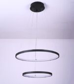 LAMPA WISZĄCA CZARNA 54W ZMIENNA BARWA 3000/4000/6000K ZINTEGROWANE ŹRÓDŁO LED 5200lm - obrazek 8