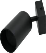 KINKIET POJEDYNCZY QUALIS I CZARNY SPOT LAMPA POJEDYNCZA REFLEKTOR SUFITOWY GU10