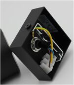 KINKIET POJEDYNCZY QUALIS I CZARNY SPOT LAMPA POJEDYNCZA REFLEKTOR SUFITOWY GU10 - obrazek 5