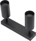 KINKIET PODWÓJNY QUALIS II CZARNY SPOT LAMPA PODWÓJNA 2X REFLEKTOR SUFITOWY GU10 - obrazek 5