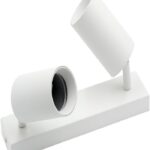 KINKIET PODWÓJNY QUALIS II BIAŁY SPOT LAMPA PODWÓJNA 2X REFLEKTOR SUFITOWY GU10