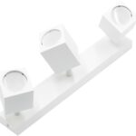 KINKIET POTRÓJNY QUANTUS III BIAŁY SPOT REFLEKTOR SUFITOWY GU10