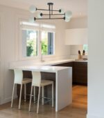 LAMPA SUFITOWA PALLE CZARNA SZKLANE KULE MLECZNE 6 X E27 NOWOCZESNA LOFT E27 - obrazek 9