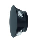 LAMPA ELEWACYJNA LED ZEWNĘTRZNA KINKIET CZARNA 4x1W IP54 4000K