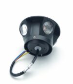 LAMPA ELEWACYJNA LED ZEWNĘTRZNA KINKIET CZARNA 4x1W IP54 4000K - obrazek 2