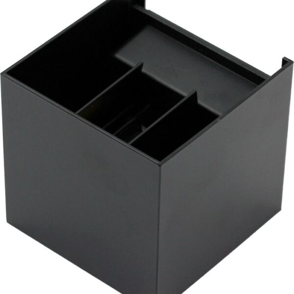 LAMPA ELEWACYJNA LED CZARNA ZEWNĘTRZNA KINKIET REGULOWANY 2x3W 4000K