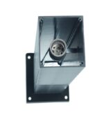 LAMPA OGRODOWA SŁUPEK STOJĄCY 60cm ZEWNĘTRZNA KWADRATOWA E27 CZARNA IP54 - obrazek 8