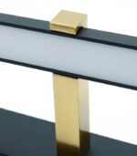 KINKIET LED ŁAZIENKOWY LAMPA NAD LUSTRO 12W 60cm CZARNO-ZŁOTA VENUS 4200K 840lm - obrazek 6