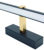 KINKIET LED ŁAZIENKOWY LAMPA NAD LUSTRO 12W 60cm CZARNO-ZŁOTA VENUS 4200K 840lm - obrazek 7