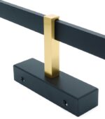 KINKIET LED ŁAZIENKOWY LAMPA NAD LUSTRO 12W 60cm CZARNO-ZŁOTA VENUS 4200K 840lm - obrazek 8