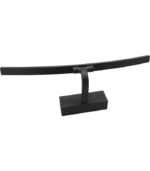 LAMPA ŁAZIENKOWA LED KINKIET NAD LUSTRO 12W 50cm CZARNA WYGIĘTA TERRA 840lm - obrazek 6