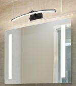 LAMPA ŁAZIENKOWA LED KINKIET NAD LUSTRO 12W 50cm CZARNA WYGIĘTA TERRA 840lm - obrazek 8