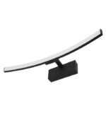 LAMPA ŁAZIENKOWA LED KINKIET NAD LUSTRO 12W 50cm CZARNA WYGIĘTA TERRA 840lm - obrazek 3