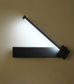LAMPA LED KINKIET NAD LUSTRO CCZMIENNA BARWA ALUMINIUM RUCHOMA 30cm MOON L 6W 580lm - obrazek 9