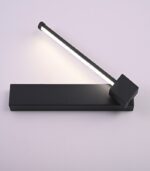 LAMPA LED KINKIET NAD LUSTRO CCZMIENNA BARWA ALUMINIUM RUCHOMA 30cm MOON L 6W 580lm - obrazek 7