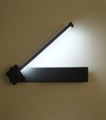 LAMPA LED KINKIET NAD LUSTRO CCZMIENNA BARWA ALUMINIUM RUCHOMA 30cm MOON P 6W 580lm - obrazek 3