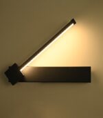 LAMPA LED KINKIET NAD LUSTRO CCZMIENNA BARWA ALUMINIUM RUCHOMA 30cm MOON P 6W 580lm - obrazek 4