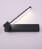 LAMPA LED KINKIET NAD LUSTRO CCZMIENNA BARWA ALUMINIUM RUCHOMA 30cm MOON P 6W 580lm - obrazek 5