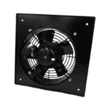 WENTYLATOR OSIOWY PRZEMYSŁOWY ŚCIENNY W OBUDOWIE ZE STALI WYDAJNY 860m3/h - obrazek 3